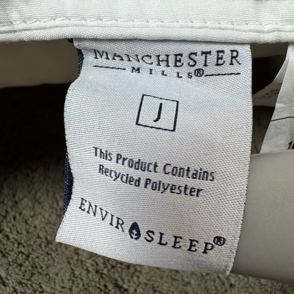 Manchester Mills Dream Surrender II EnviroSleep White Pillow 20x28 Microban